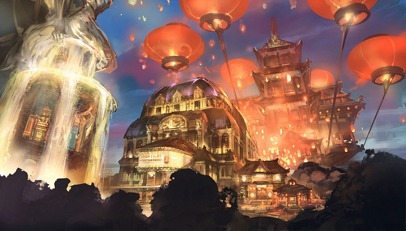 Illustration for article titled The Beautiful Concept Art Of BioShock Infinite